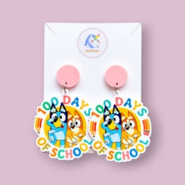 100-days-of-school-bluey-teacher-earrings-pink