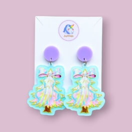 bella-acrylic-christmas-tree-earrings