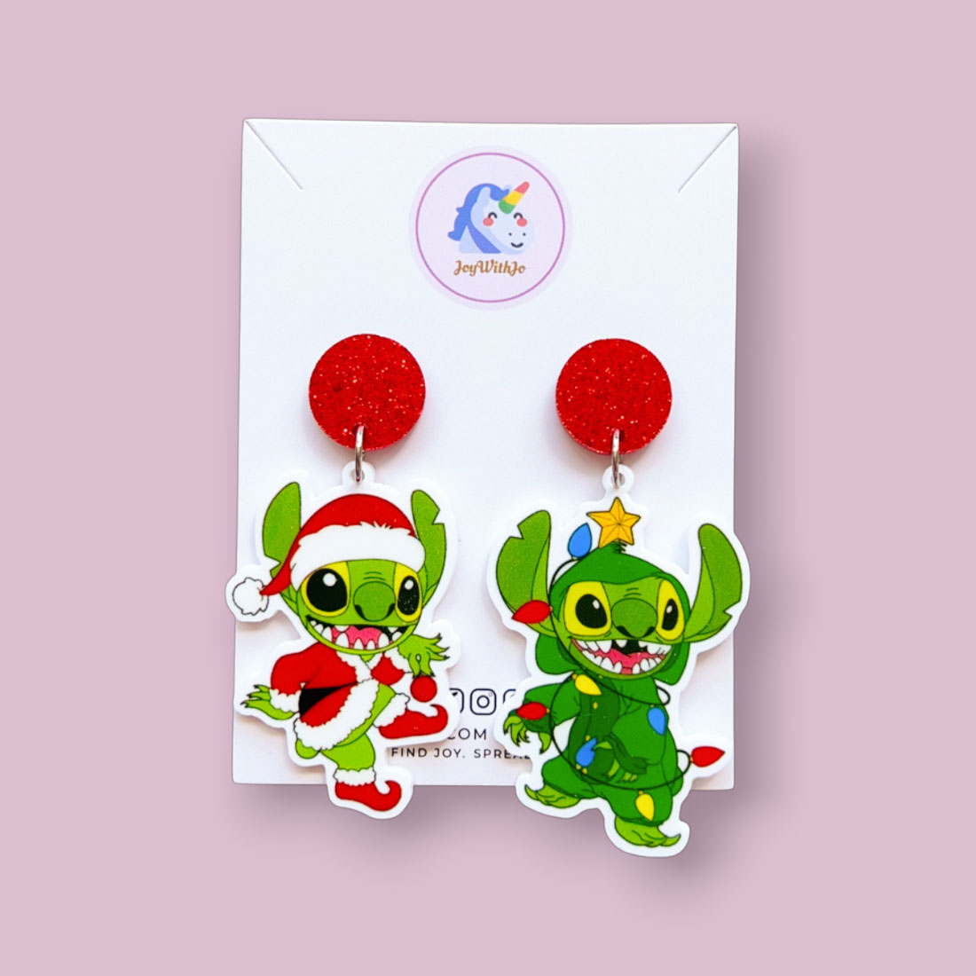cheeky-grinch-santa-christmas-earrings cheeky-grinch-santa-christmas-earrings