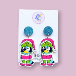 cute-grinch-bluey-christmas-earrings-pink