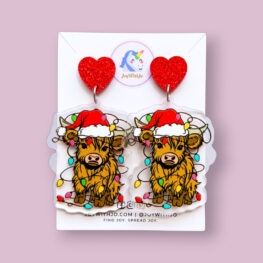 cute-highland-cattle-christmas-earrings-2