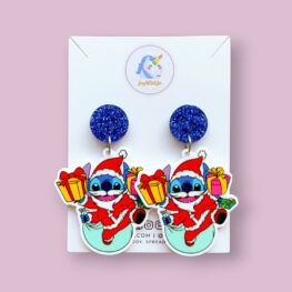 cute-santa-stitch-christmas-earrings
