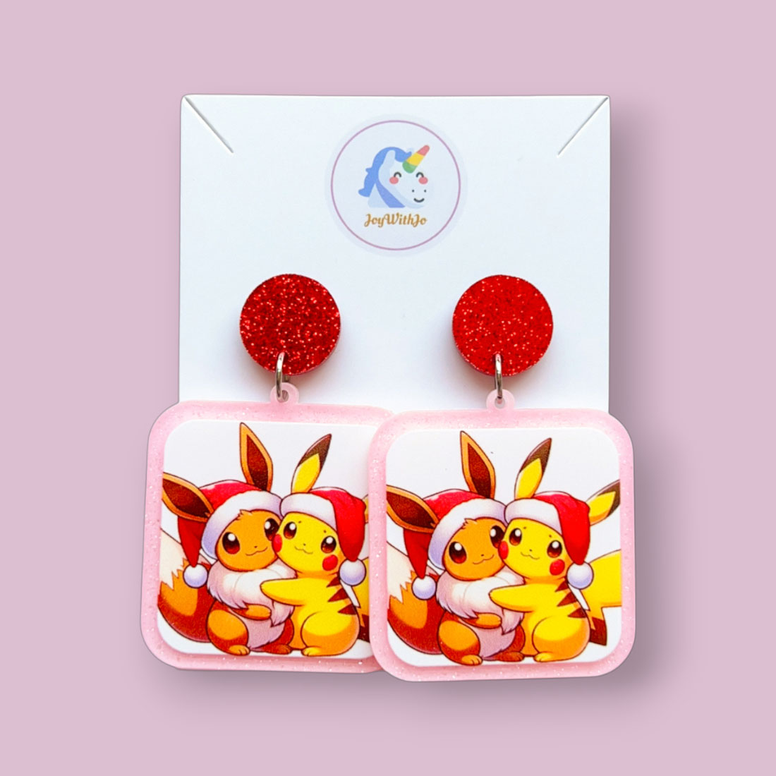merry-christmas-eevee-and-pikachu-christmas-earrings merry-christmas-eevee-and-pikachu-christmas-earrings