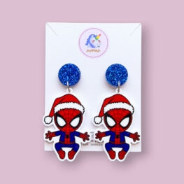 merry-christmas-spidey-spiderman-christmas-earrings