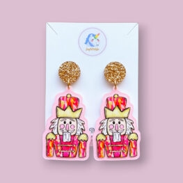 paisley-glitter-acrylic-nutcracker-christmas-earrings