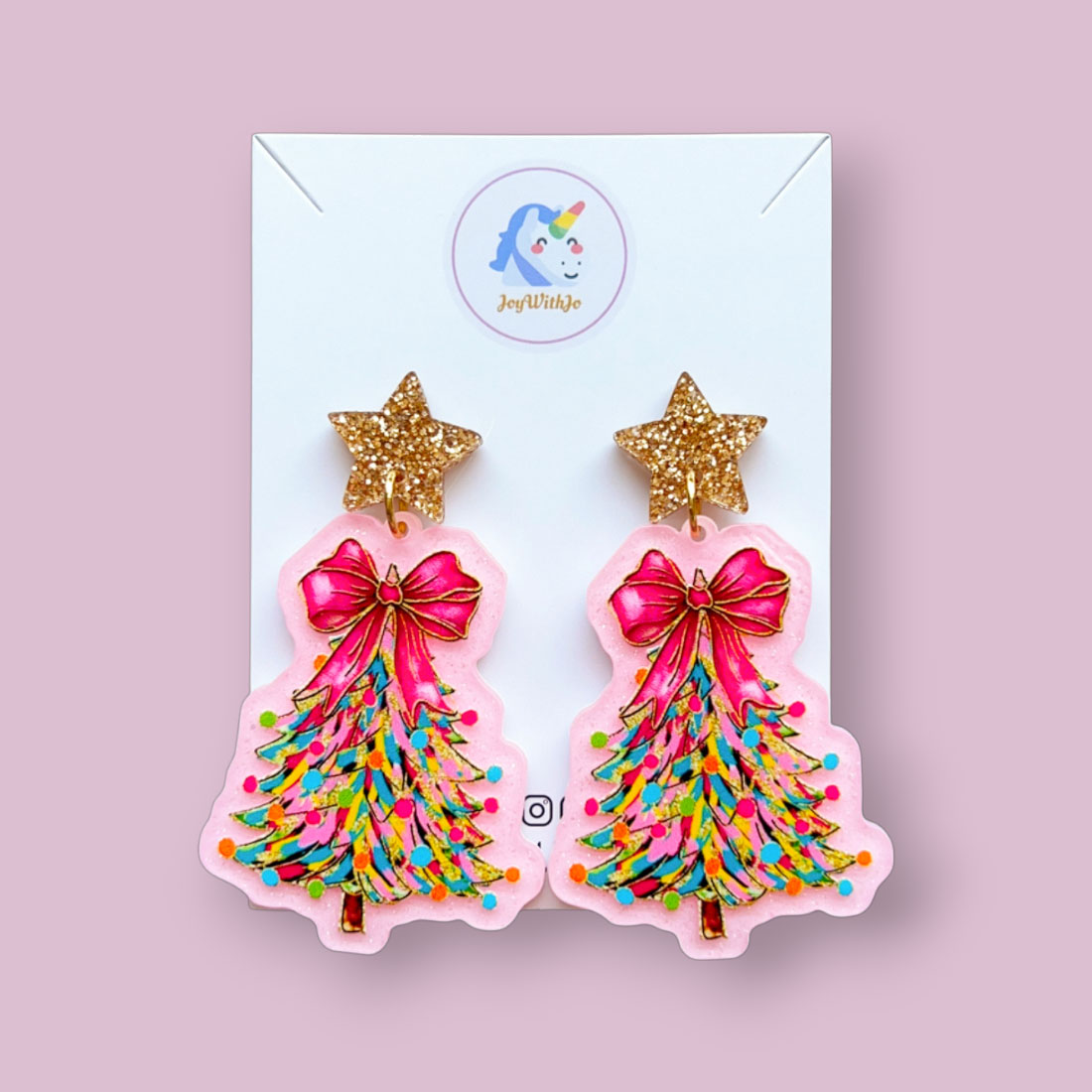 pauline-acrylic-christmas-tree-earrings pauline-acrylic-christmas-tree-earrings