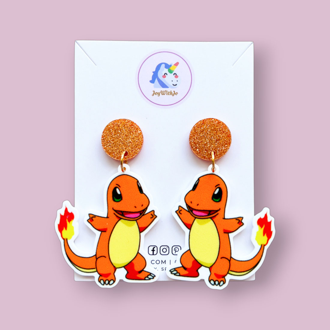 too-cute-character-charmander-earrings too-cute-character-charmander-earrings