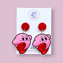 too-cute-character-kirby-earrings