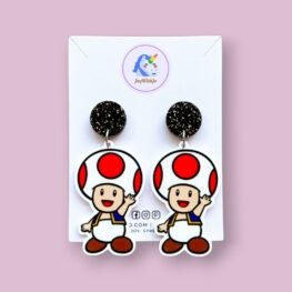 too-cute-character-toad-earrings