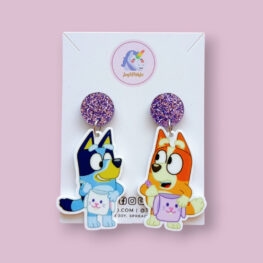 bingo-and-bluey-yay-easter-earrings