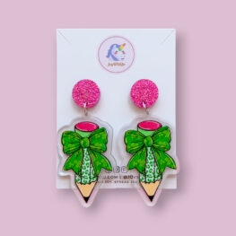 cute-leopard-print-pencil-teacher-earrings-st-patricks-day-earrings