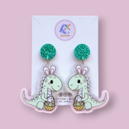 cute-t-rex-dinosaur-easter-earrings