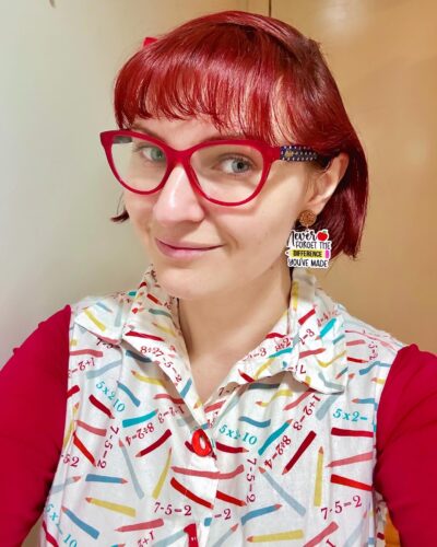 Never Forget The Difference You've Made Teacher Earrings photo review